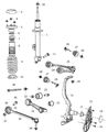 Dodge Magnum Coil Spring Insulator Diagram - 4895454AA