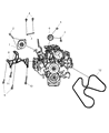2002 Dodge Ram 1500 Alternator Diagram - RL028238AB
