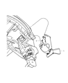 2005 Dodge Caravan Air Duct Diagram - 4880445AA
