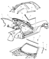 Dodge Viper Door Seal Diagram - 4865562AD