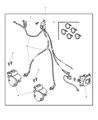 Dodge Durango Headlight Switch Diagram - 56021676AE