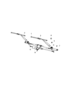 Jeep Wrangler Wiper Arm Diagram - 68382427AA