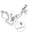 1998 Jeep Cherokee A/C Hose Diagram - 55036638