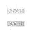 Chrysler Concorde A/C Switch Diagram - 4757030