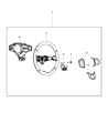 Dodge Journey Steering Wheel Diagram - 5SD741X9AA