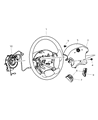 Dodge Stratus Steering Wheel Diagram - RB301L8AA