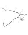 2004 Chrysler Pacifica Parking Brake Cable Diagram - 4683912AD