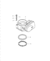 Jeep Commander Throttle Body Diagram - 53032837AA