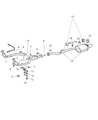 Chrysler Crossfire Tail Pipe Diagram - 5161456AA