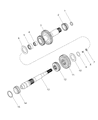 2014 Dodge Dart Needle Bearing Diagram - 68120394AA