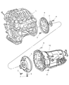 Chrysler Crossfire Torque Converter Diagram - 5137849AA
