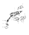 Dodge Dart Steering Column Diagram - 68081232AI