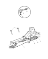 Dodge Magnum Rack And Pinion Diagram - 4895679AB