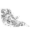 Jeep Oxygen Sensor Diagram - 56028997AA