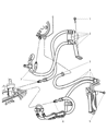 2006 Jeep Liberty Power Steering Hose Diagram - 52129073AB