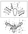 Ram Timing Chain Tensioner Diagram - 53020779
