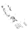 2023 Dodge Challenger Exhaust Heat Shield Diagram - 68217802AB