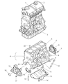 Jeep Crankshaft Seal Diagram - 68000669AA
