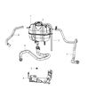 Ram Coolant Reservoir Diagram - 4809228AC