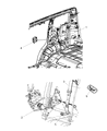 Dodge Nitro Seat Belt Diagram - 5KJ701DVAC