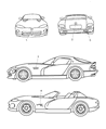 Dodge Viper Emblem Diagram - PF00W3X
