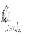 2009 Dodge Ram 1500 Seat Belt Diagram - 5KP961DVAC