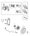 Jeep Brake Disc Diagram - 52124763AC