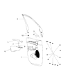 Jeep Armrest Diagram - 6GC86YSAAA
