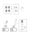 Ram 3500 TPMS Sensor Diagram - 68378369AB