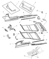 Chrysler Prowler Floor Pan Diagram - 5003684AC