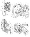 Chrysler A/C Compressor Cut-Out Switches Diagram - 5093082AA