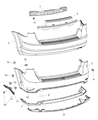 Dodge Journey Bumper Diagram - 5RS18TZZAC