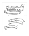 2004 Dodge Neon Bumper Diagram - 5102976AA