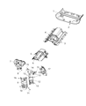2020 Jeep Cherokee Exhaust Heat Shield Diagram - 68248395AC