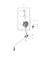 Ram Shift Indicator Diagram - 4670683AC