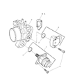 2002 Chrysler Voyager Throttle Body Gasket Diagram - 4861262AA