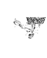 Ram Power Steering Cooler Diagram - 52029306AH