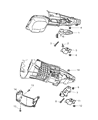 Dodge Durango Engine Mount Diagram - 52019394AD