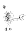 Jeep Commander Clock Spring Diagram - 68003216AC