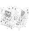 Chrysler PT Cruiser Door Latch Cable Diagram - 5175940AA