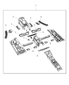 Dodge Floor Pan Diagram - 68043494AS
