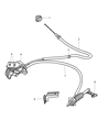 Dodge Caravan Accelerator Cable Diagram - 4861640AA