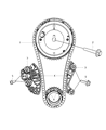 Ram Timing Chain Tensioner Diagram - 53022115AH