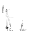 2022 Chrysler 300 Seat Belt Diagram - 1HZ05LC5AI
