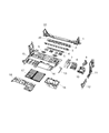 Ram Axle Beam Diagram - 68167110AB
