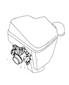 2002 Dodge Neon Throttle Body Diagram - 4891375AC