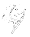 Ram Oxygen Sensor Diagram - 68234701AA