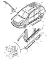 2010 Jeep Compass Door Moldings Diagram - YZ51FKGAA