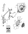 Jeep Commander Fan Clutch Diagram - 55038106AA