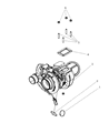 Dodge Ram 4500 Turbocharger Diagram - 68048234AB